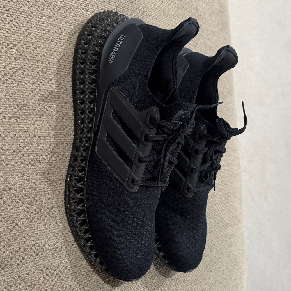 Adidas Triple Black Running Shoes